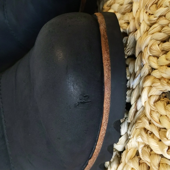 Sorel Addington Strap Block Heel Bootie Black Size 9 - Picture 9 of 10